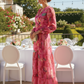 Maria - Wrap Tiered Maxi Dress - Samberule