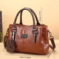 Joyce - Leather Structured Handbag - Samberule