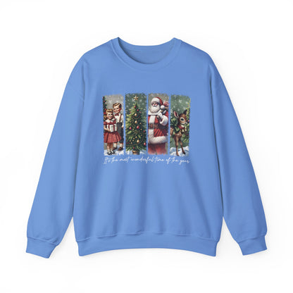 It's The Most Wonderful Time Of The Year Christmas Crewneck Sweatshirt