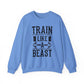 Train Like a Beast Gym Crewneck Sweatshirt