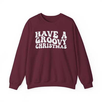 Have A Groovy Christmas Crewneck Sweatshirt