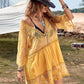 Loose Lace Beach Vacation Bikini Cover-Up Dress
