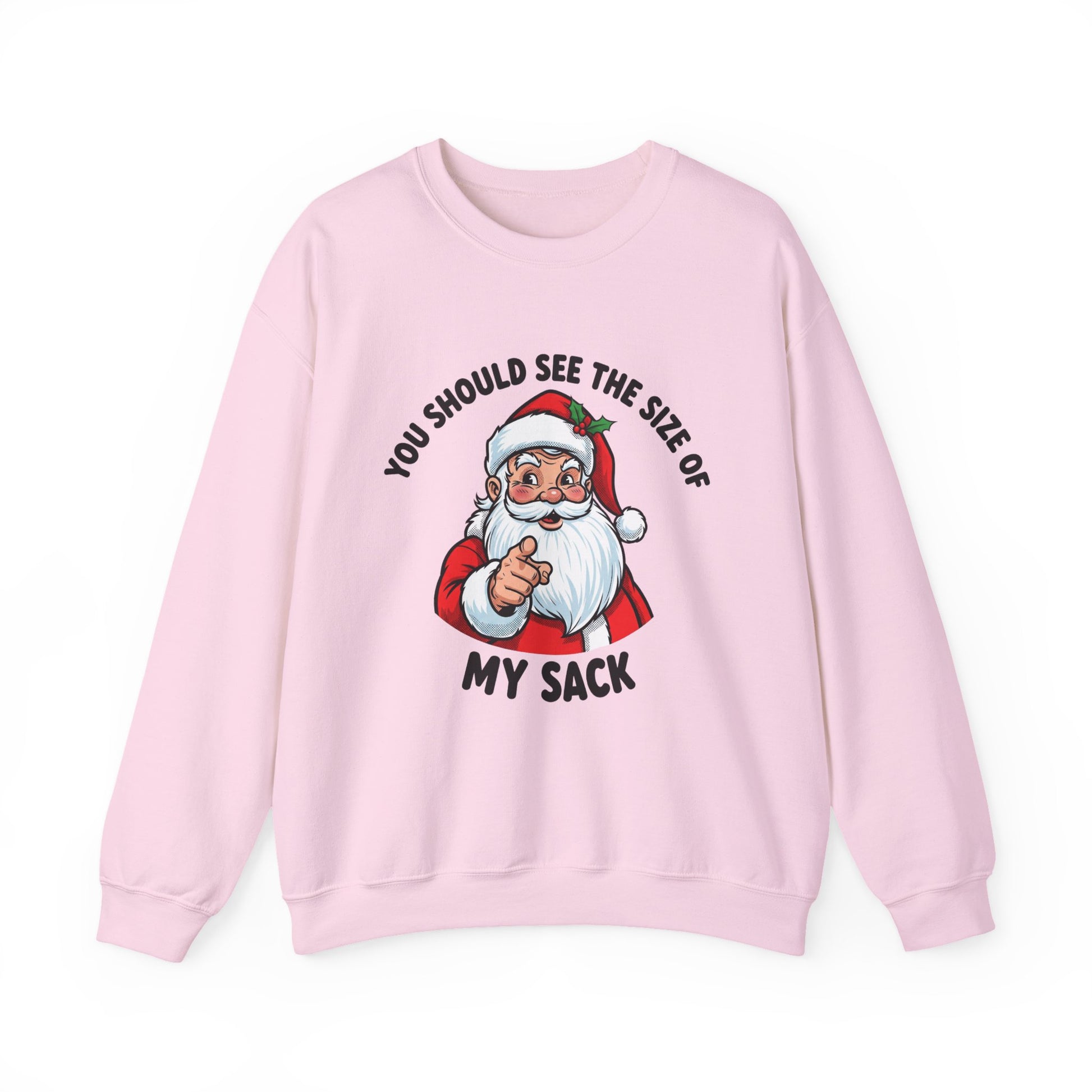 You Should See The Size Of My Sack Christmas Crewneck Sweatshirt - Samberule