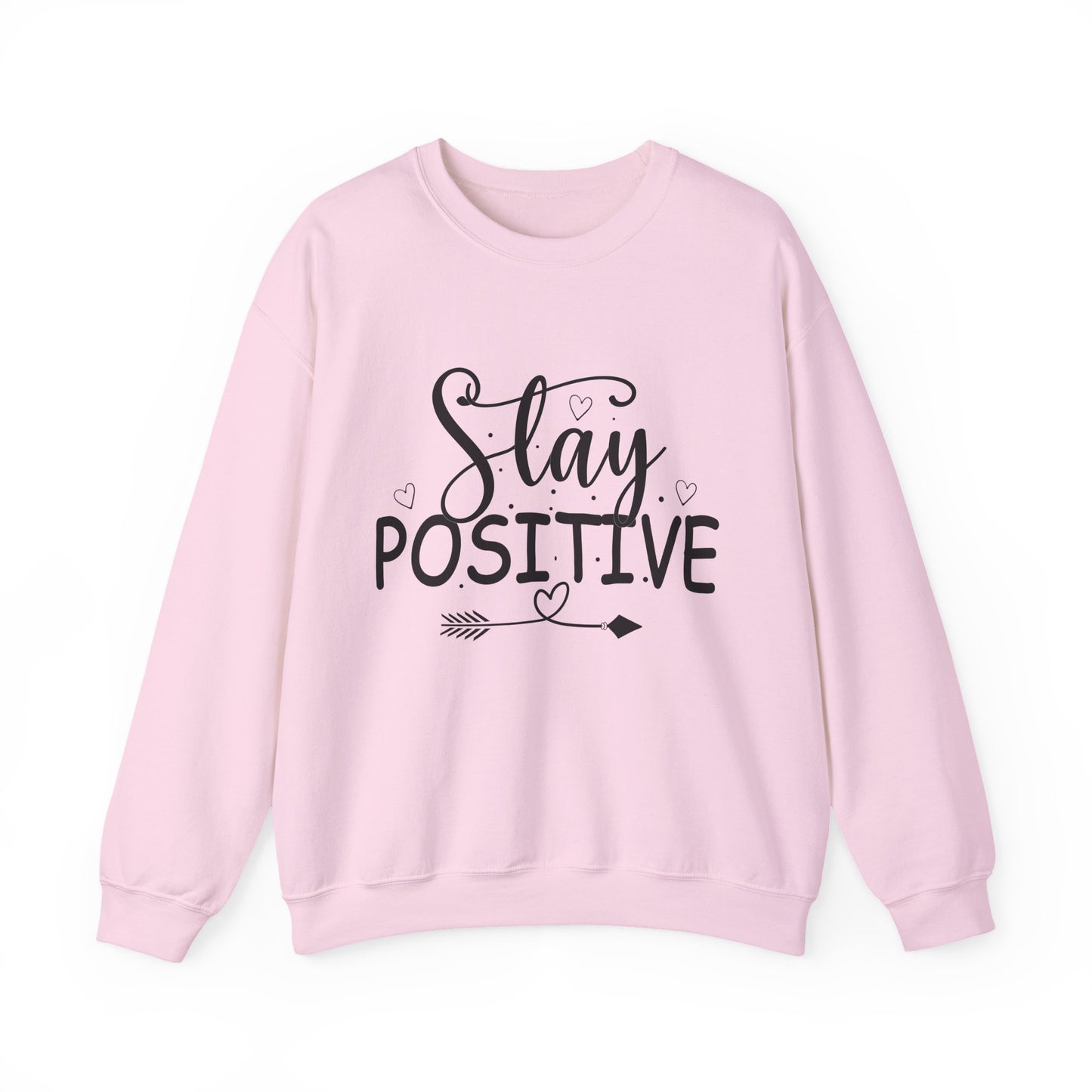 Stay Positive Mental Health Crewneck Sweatshirt
