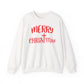 Merry Christmas Crewneck Sweatshirt