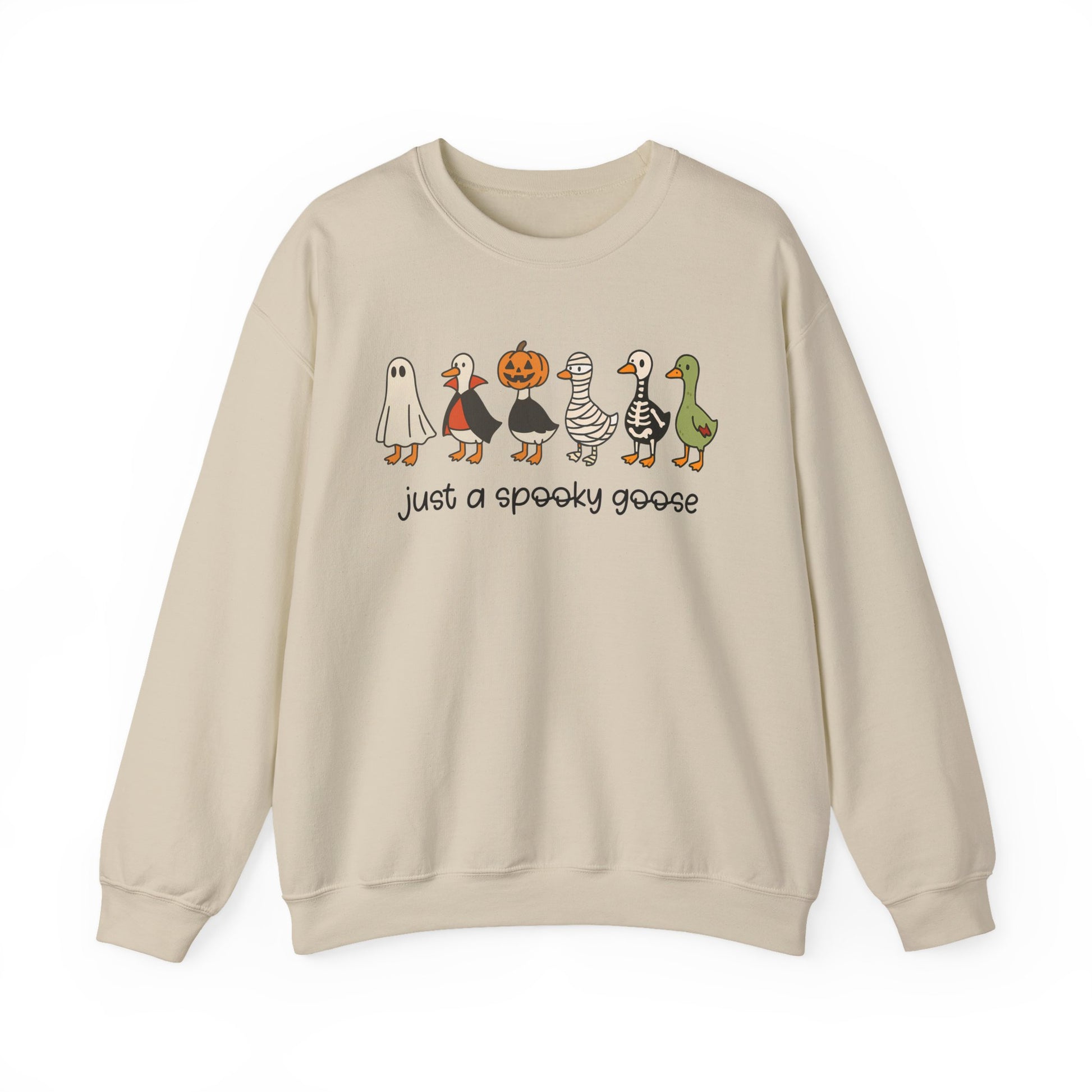 Spooky Goose Halloween Crewneck Sweatshirt - Samberule