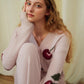 Fleece | Floral Cardigan and Pajamas