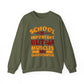 School is Important but Muscles are Importanter Gym Crewneck Sweatshirt