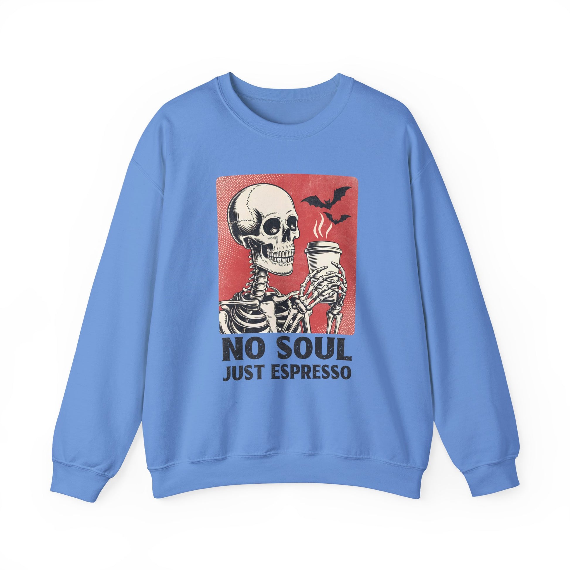 No Soul Just Espresso Halloween Crewneck Sweatshirt - Samberule