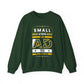 Small Steps Lead to Greatness Motivational Crewneck Sweatshirt