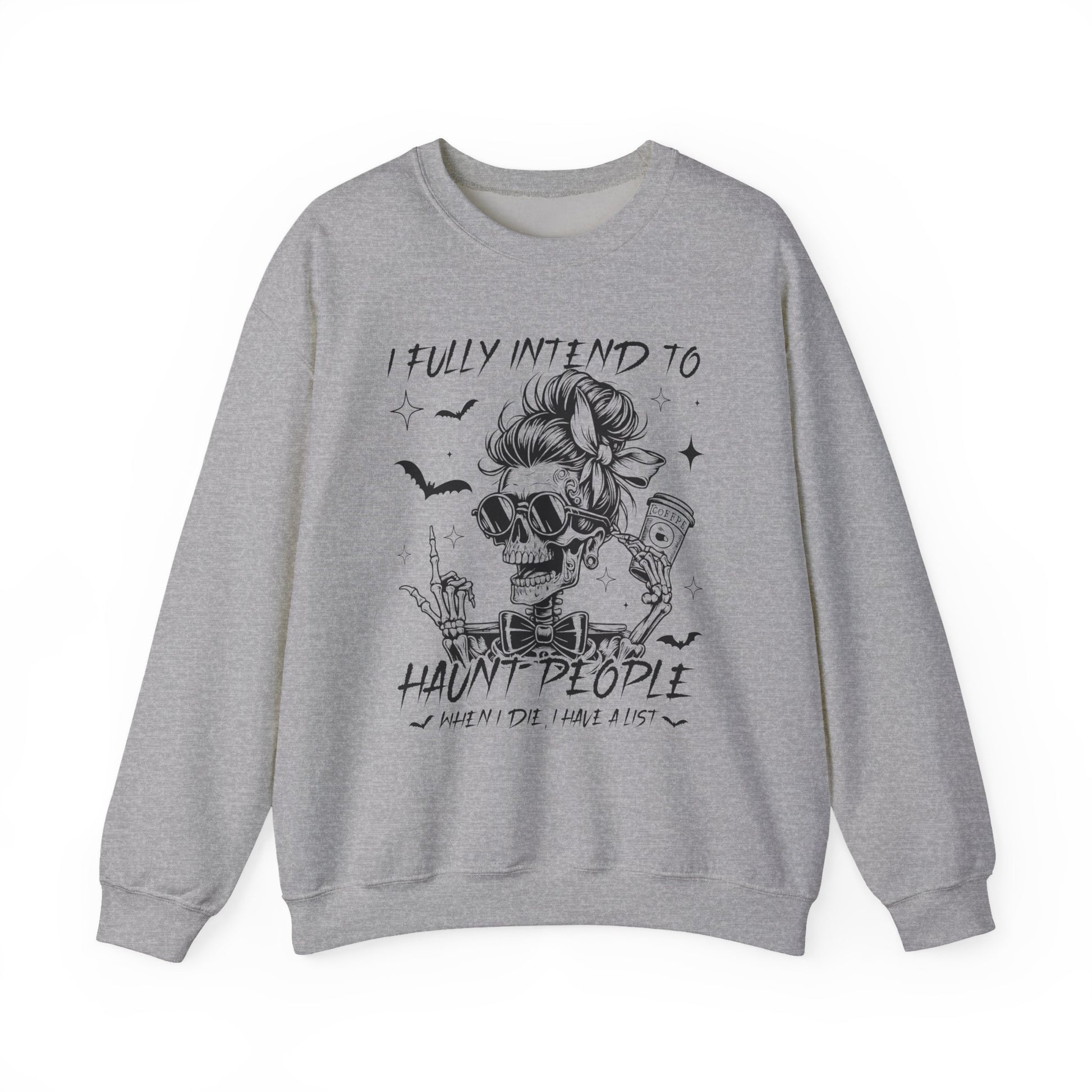 Sarcastic Funny Halloween Crewneck Sweatshirt - Samberule