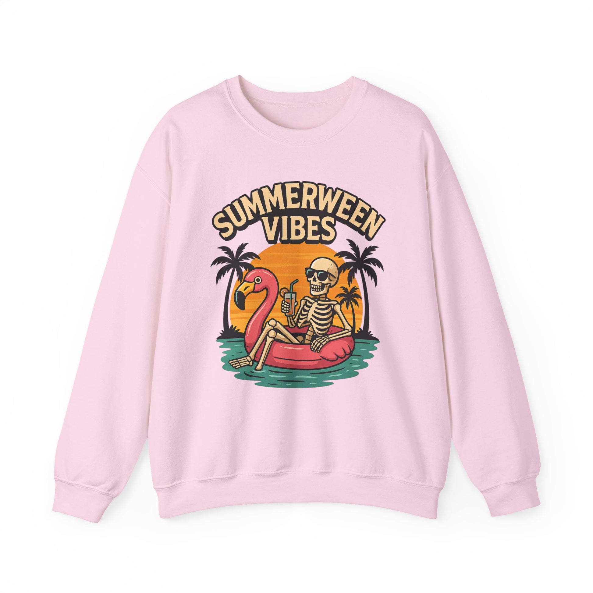 Summerween Vibes Halloween Crewneck Sweatshirt - Samberule