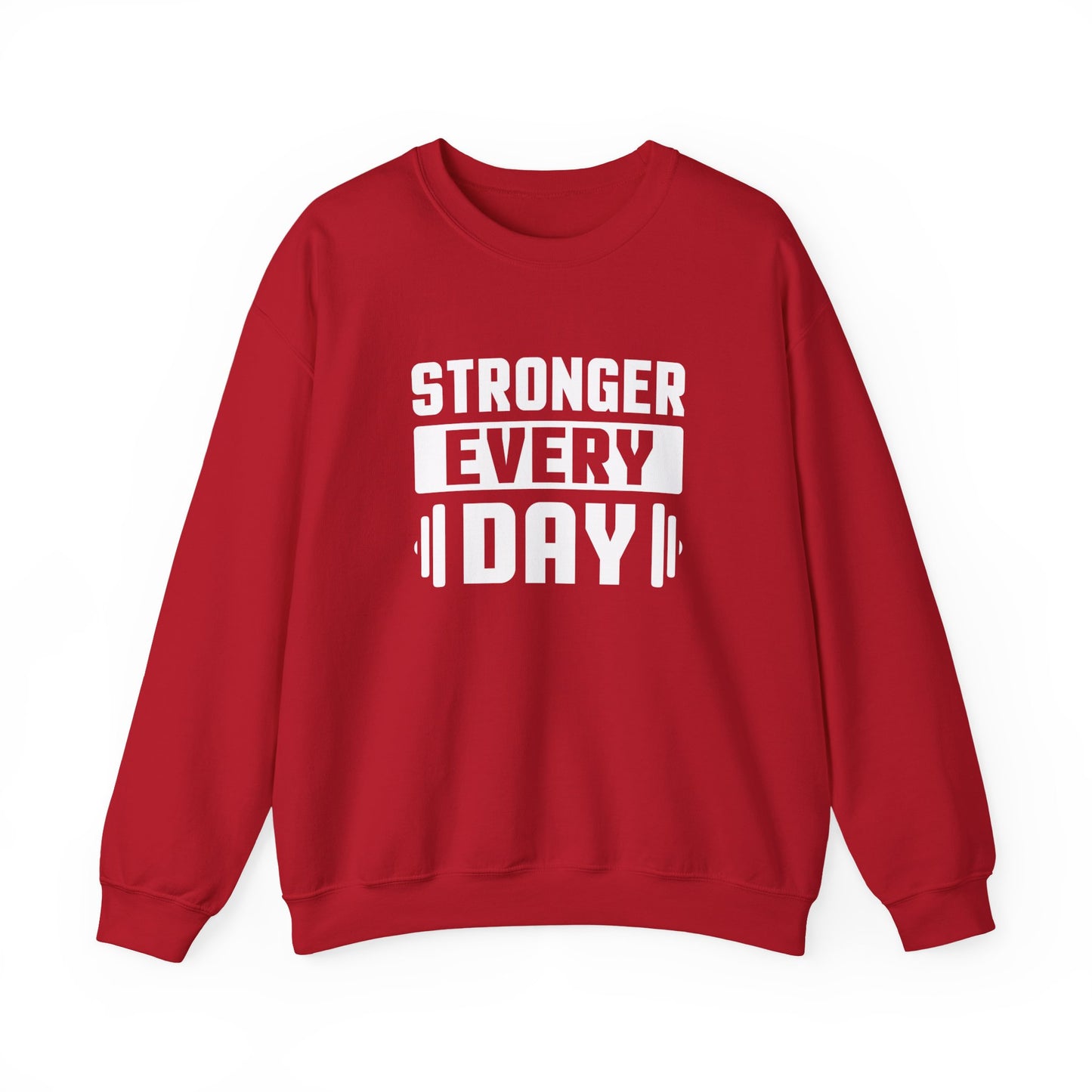 Stronger Every Day Gym Crewneck Sweatshirt
