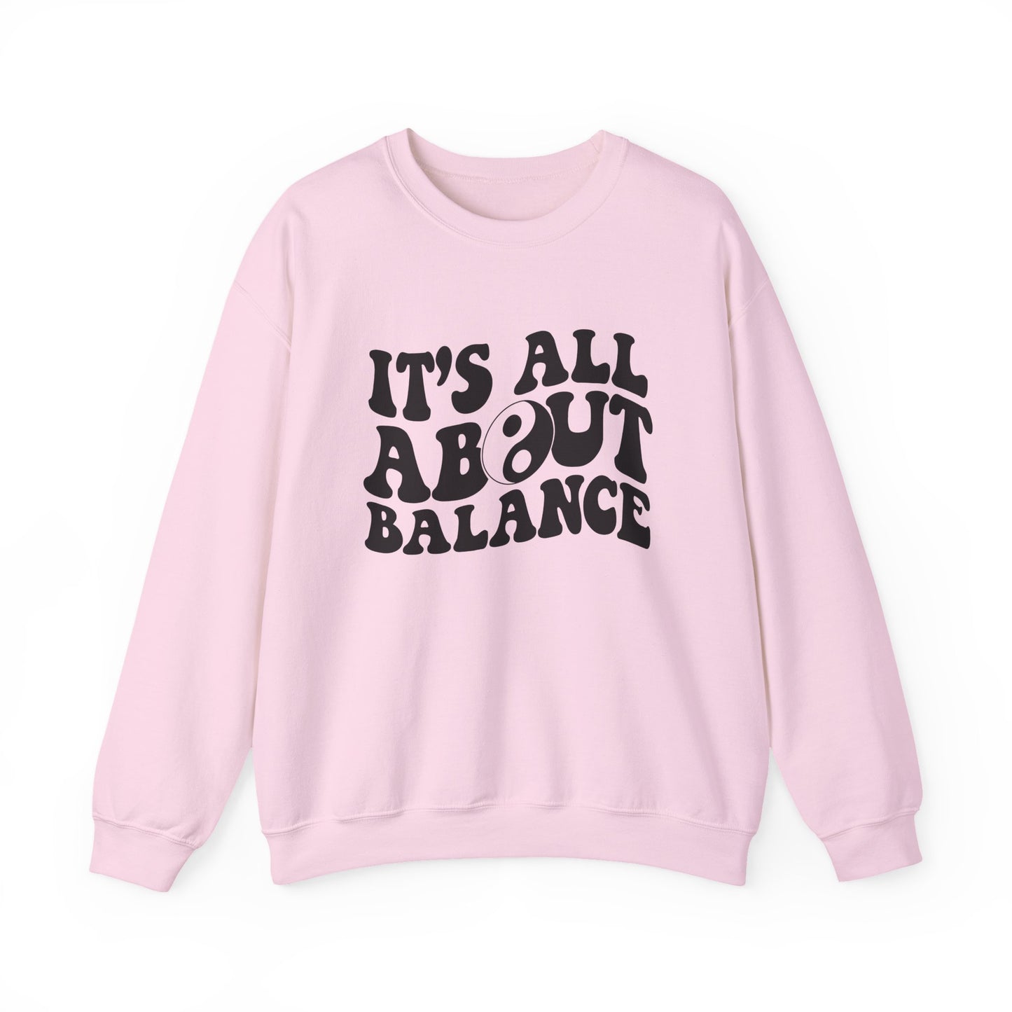 'It's All About Balance' Mental Health Crewneck Sweatshirt