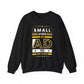 Small Steps Lead to Greatness Motivational Crewneck Sweatshirt