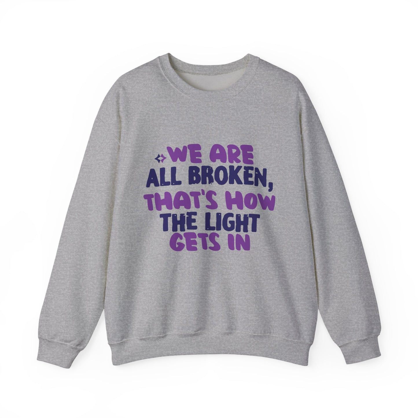 Perfect for Self-Care Motivational Mental Health Crewneck Sweatshirt