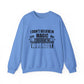 I Don't Believe In Magic Believe In Workout Gym Crewneck Sweatshirt