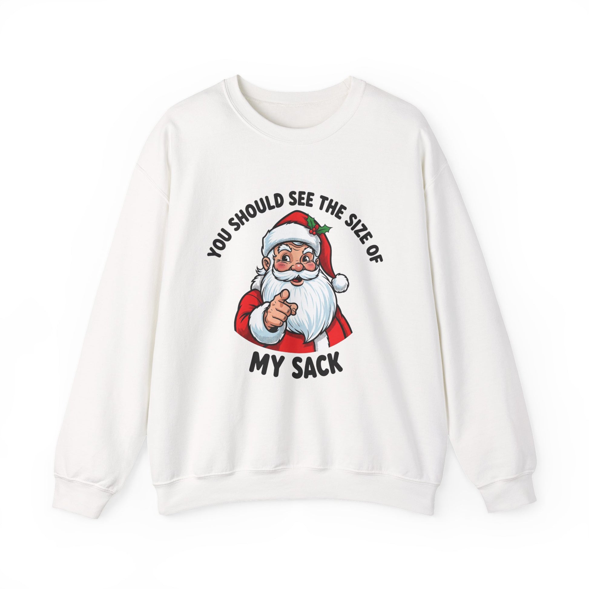 You Should See The Size Of My Sack Christmas Crewneck Sweatshirt - Samberule