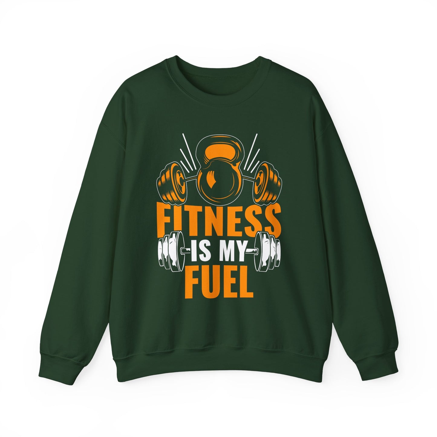 Fitness Is My Fuel Gym Crewneck Sweatshirt