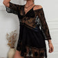 Loose Lace Beach Vacation Bikini Cover-Up Dress