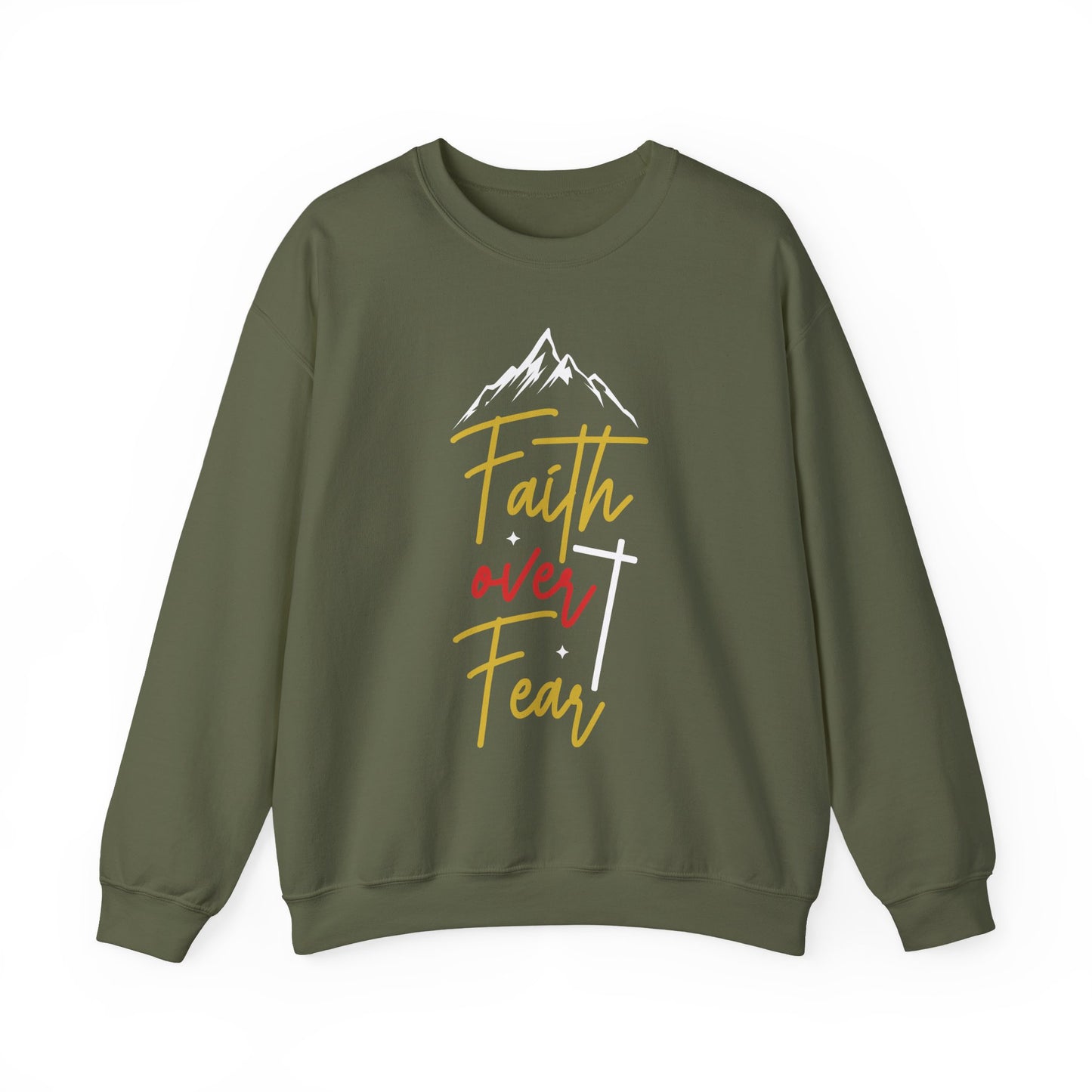 "Faith over Fear" Faith Crewneck Sweatshirt