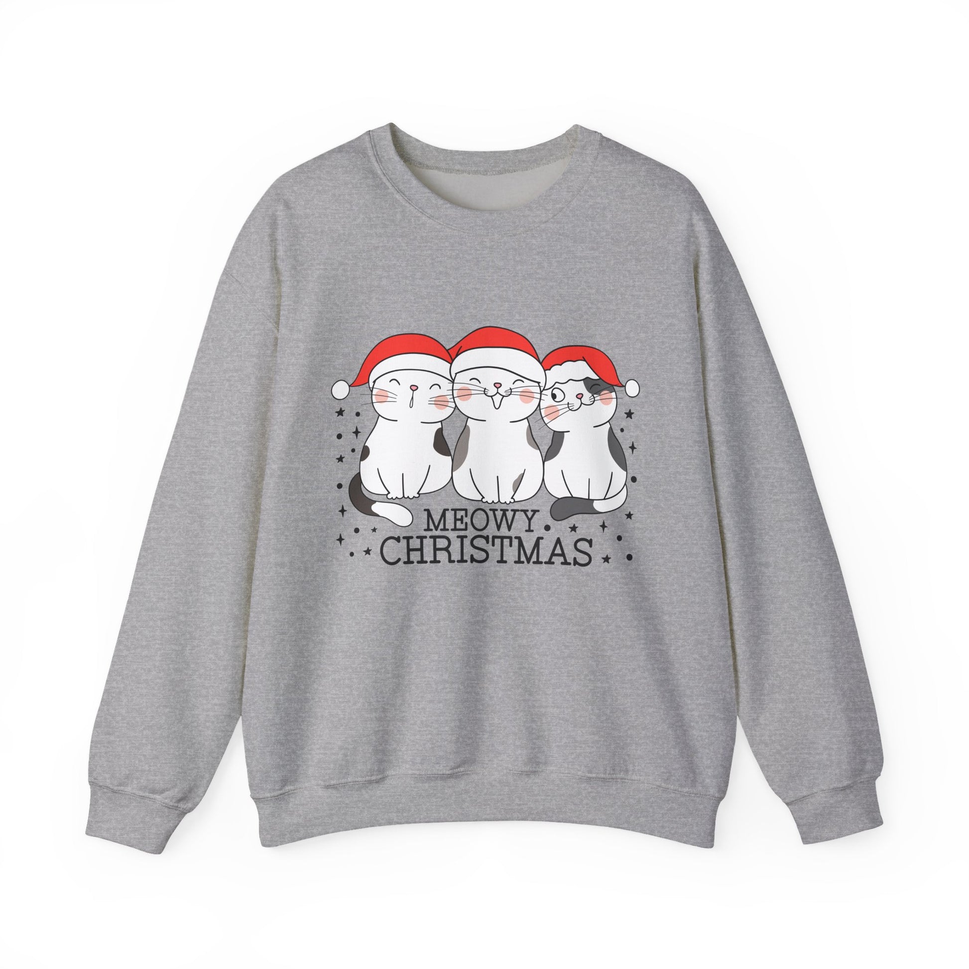 Meowy Christmas Crewneck Sweatshirt - Samberule