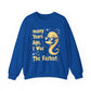 "Many Years Ago, I Was The Fastest" Sarcasm Crewneck Sweatshirt