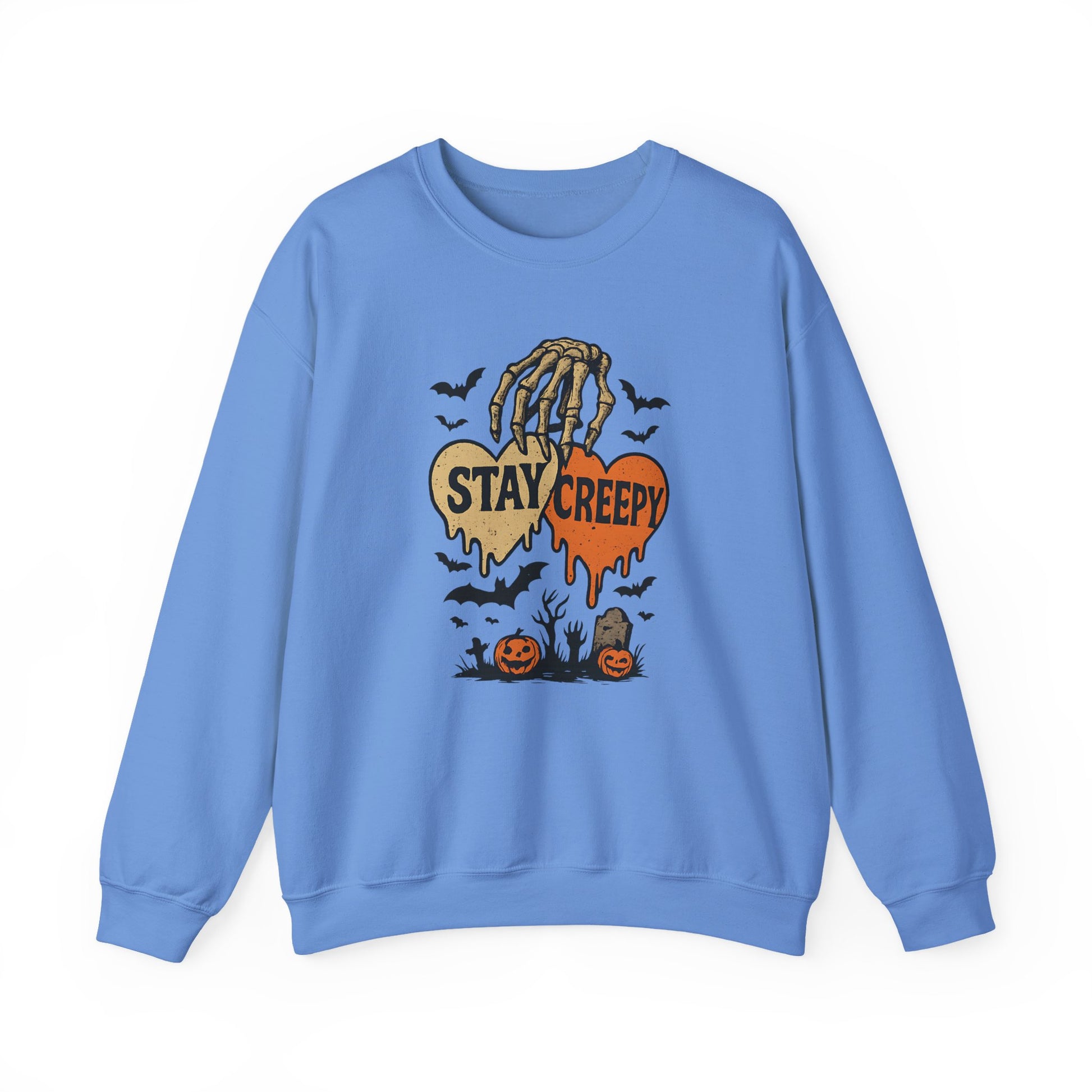Stay Creepy Halloween Crewneck Sweatshirt - Samberule