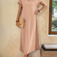 Stella - Casual Batwing Tunic Dress - Samberule