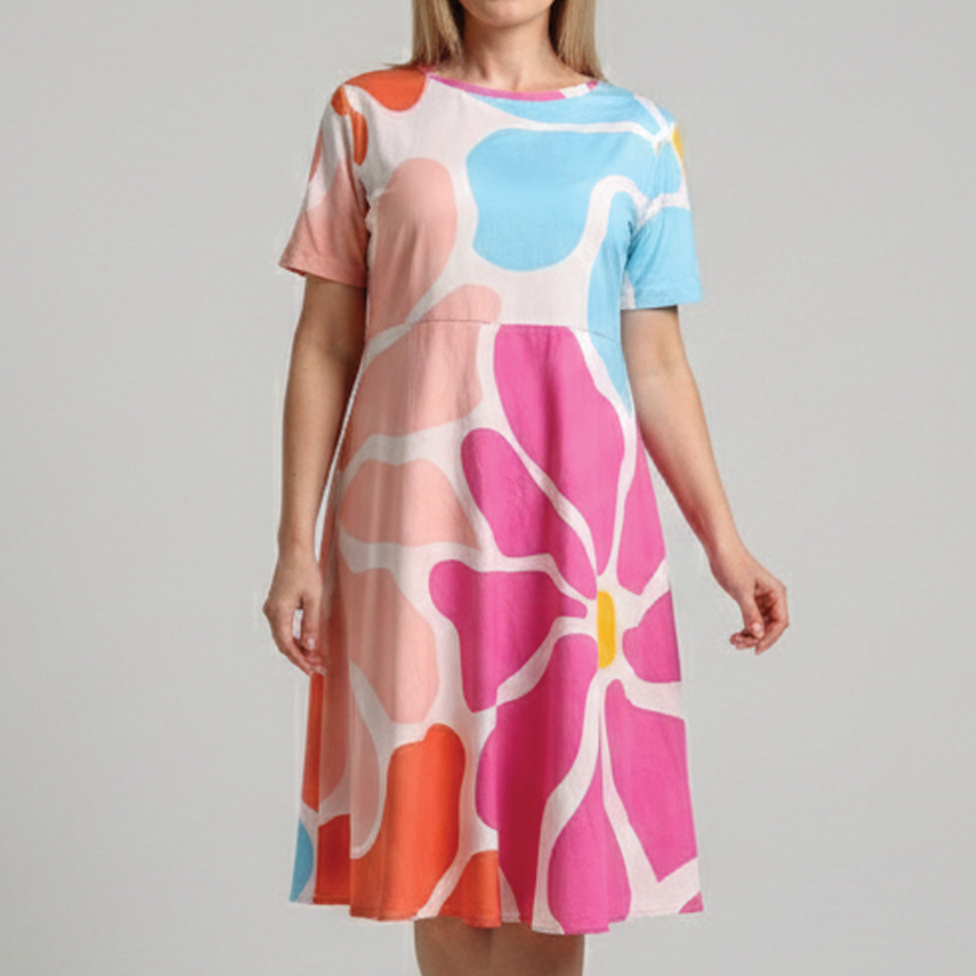 Amelie – Flowy Boho Dress - Samberule