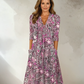Lori - Button Midi Dress - Samberule