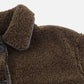 Women’s Reversible Brown Teddy Jacket - Samberule