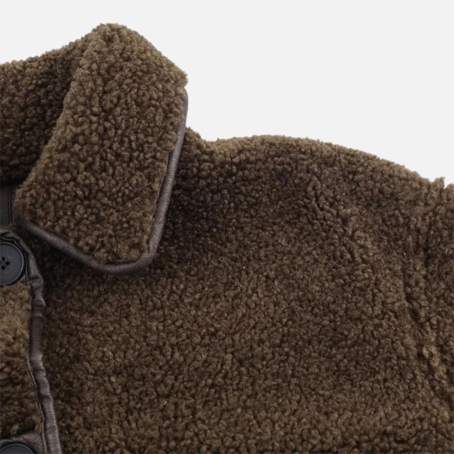 Women’s Reversible Brown Teddy Jacket - Samberule