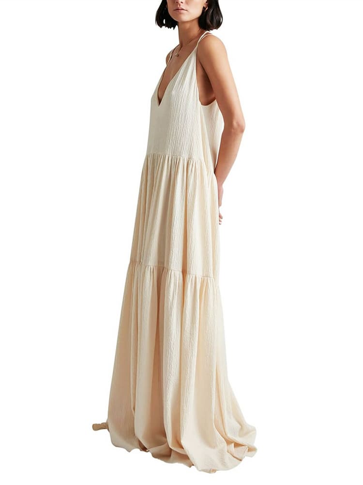 Evelyn - Sleeveless Maxi Sundress - Samberule