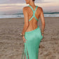 Mila - Knit Cut-Out Maxi Dress - Samberule