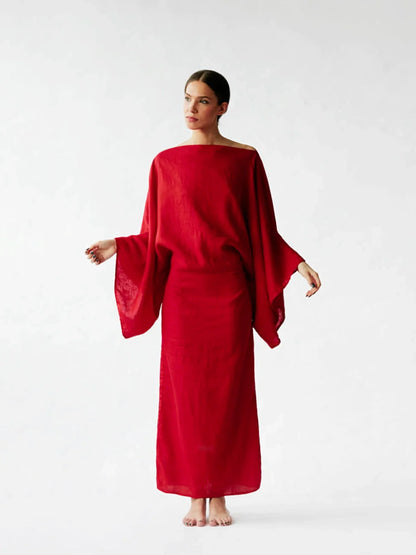 Gianna - Kimono Midi Dress - Samberule