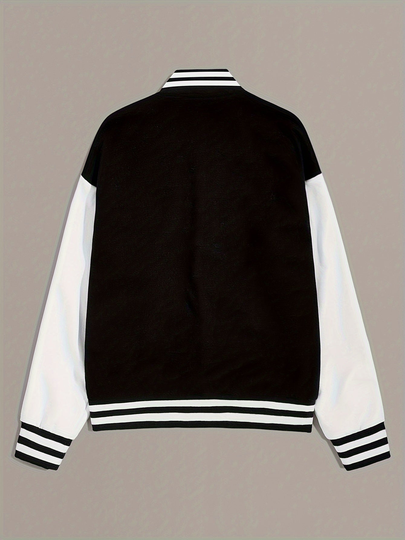 Olivia | Women’s Casual Oversized Varsity Bomber Jacket - Samberule