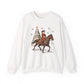 Equestrian Christmas Crewneck Sweatshirt - Samberule