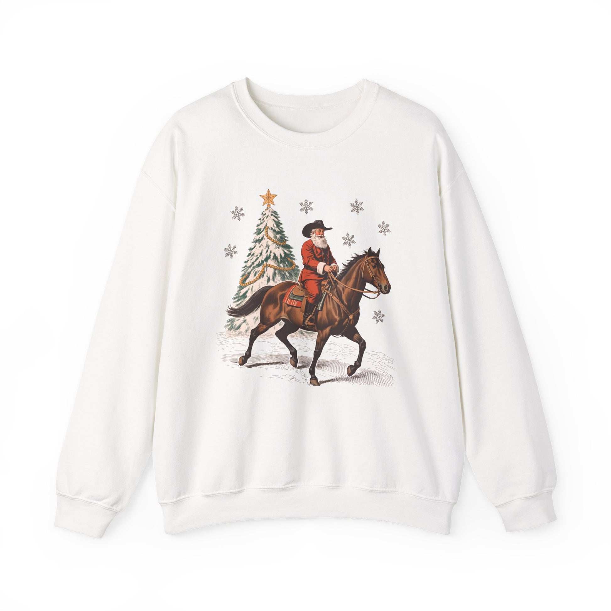 Equestrian Christmas Crewneck Sweatshirt - Samberule