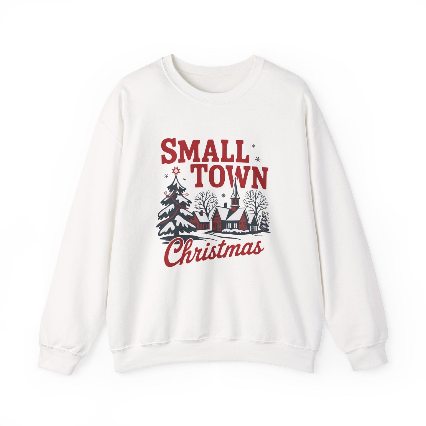 Small Town Christmas Crewneck Sweatshirt - Samberule