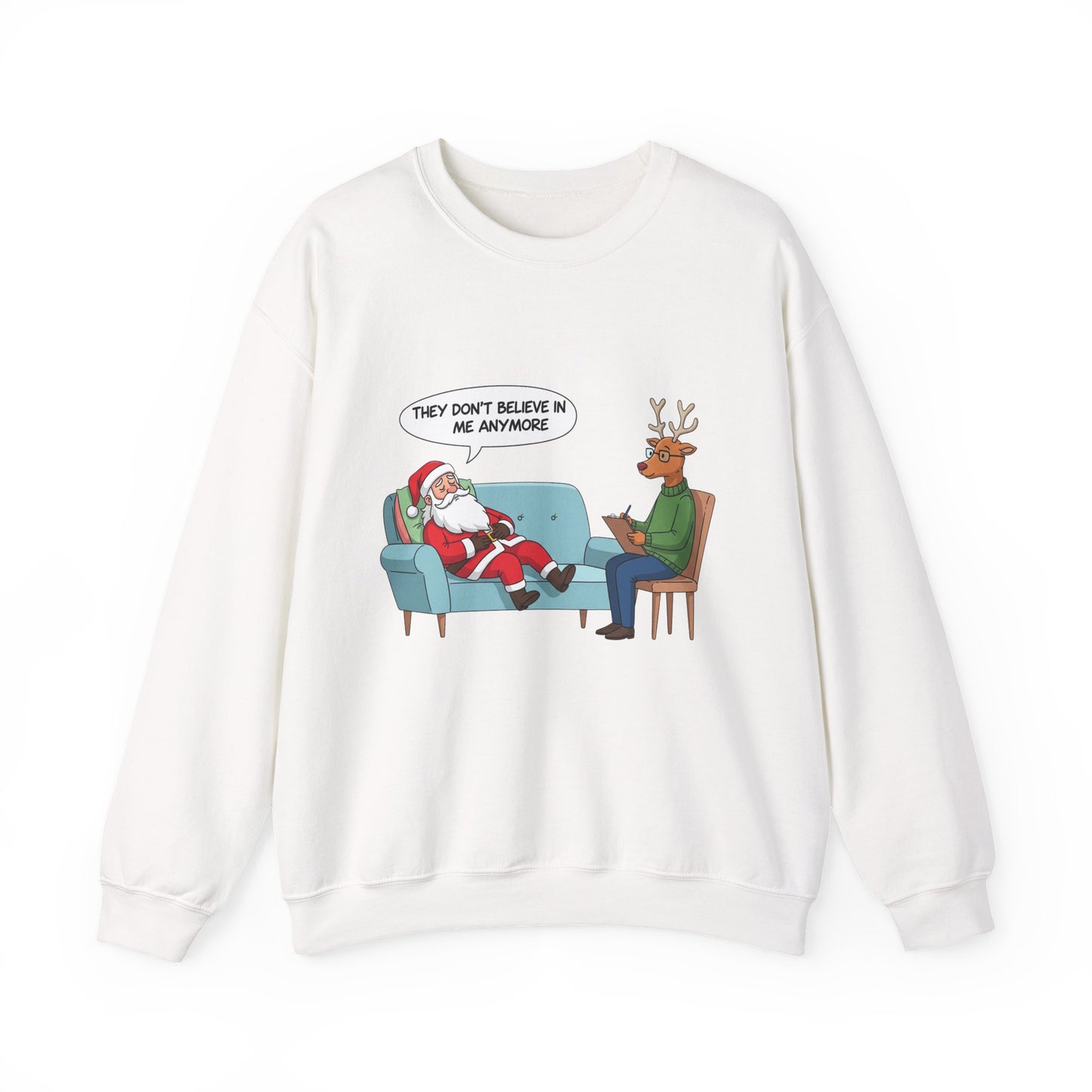 Cheerful Christmas Crewneck Sweatshirt
