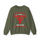 Hating Your Body Will Never Get You As Far As Loving It Will Gym Crewneck Sweatshirt