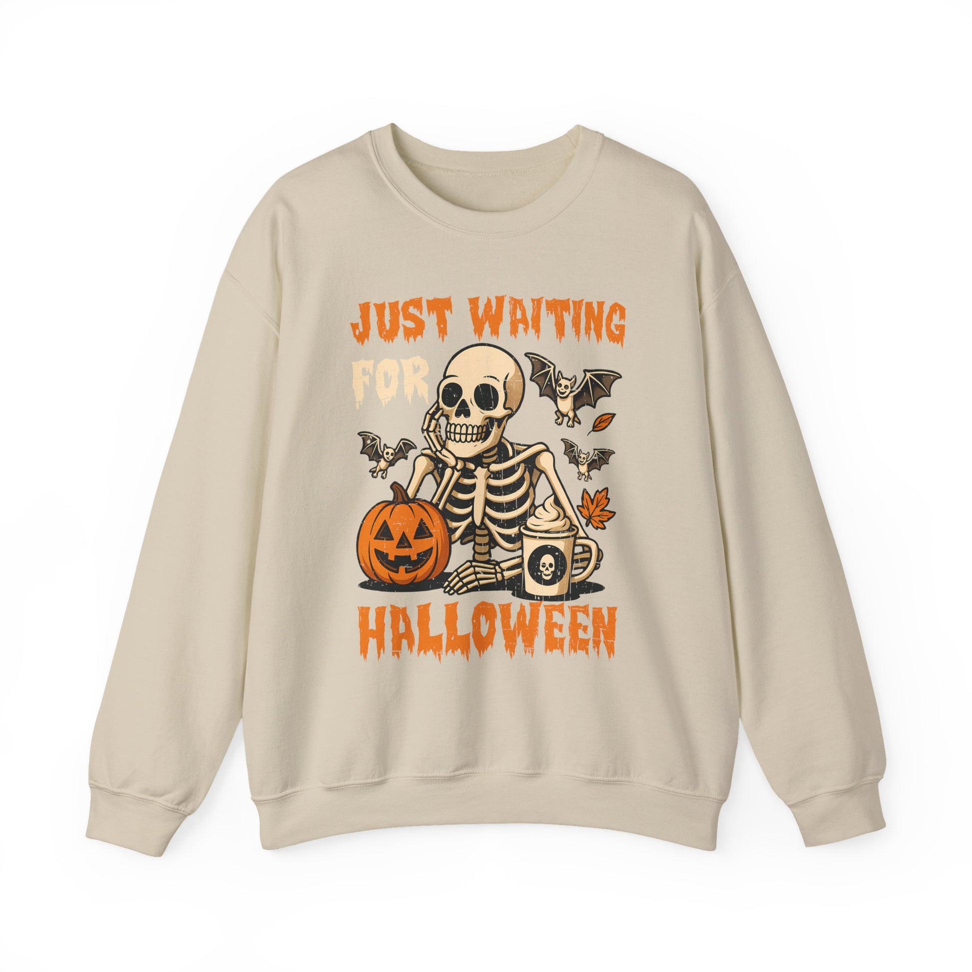 Just Waiting for Halloween Crewneck Sweatshirt - Samberule