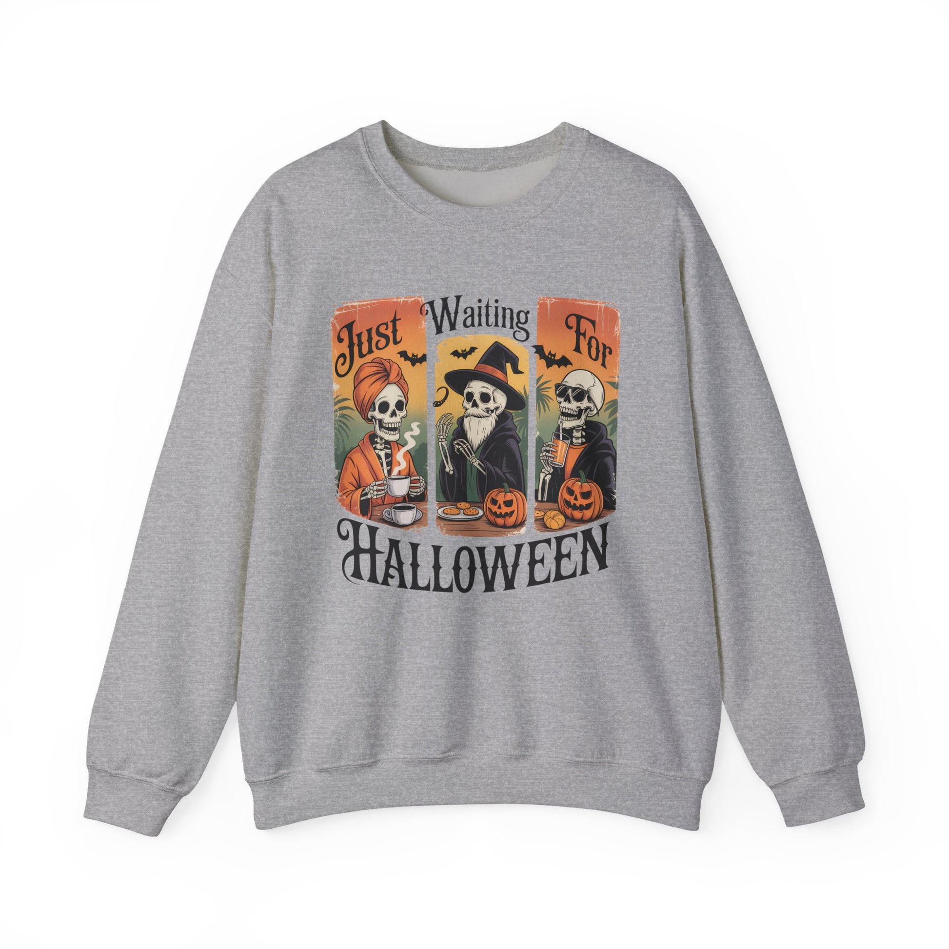 Just Waiting for Halloween Crewneck Sweatshirt - Samberule