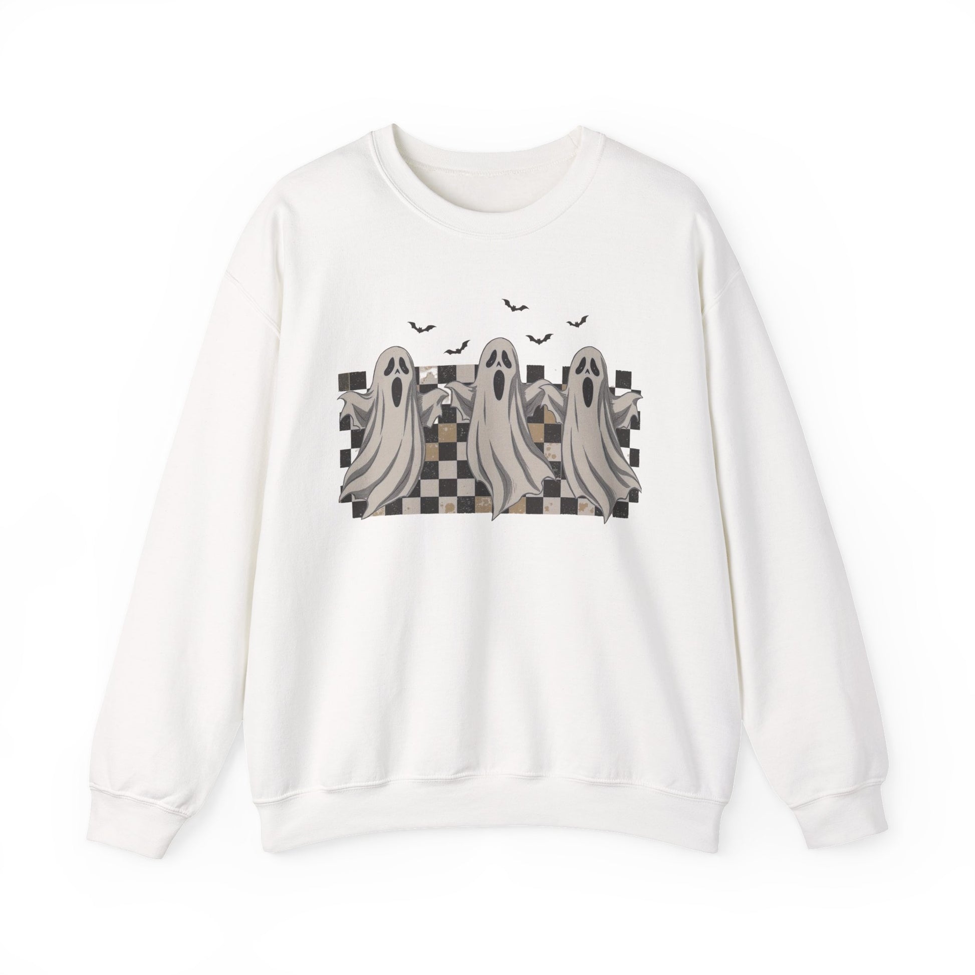 Spooky Ghosts Halloween Crewneck Sweatshirt - Samberule
