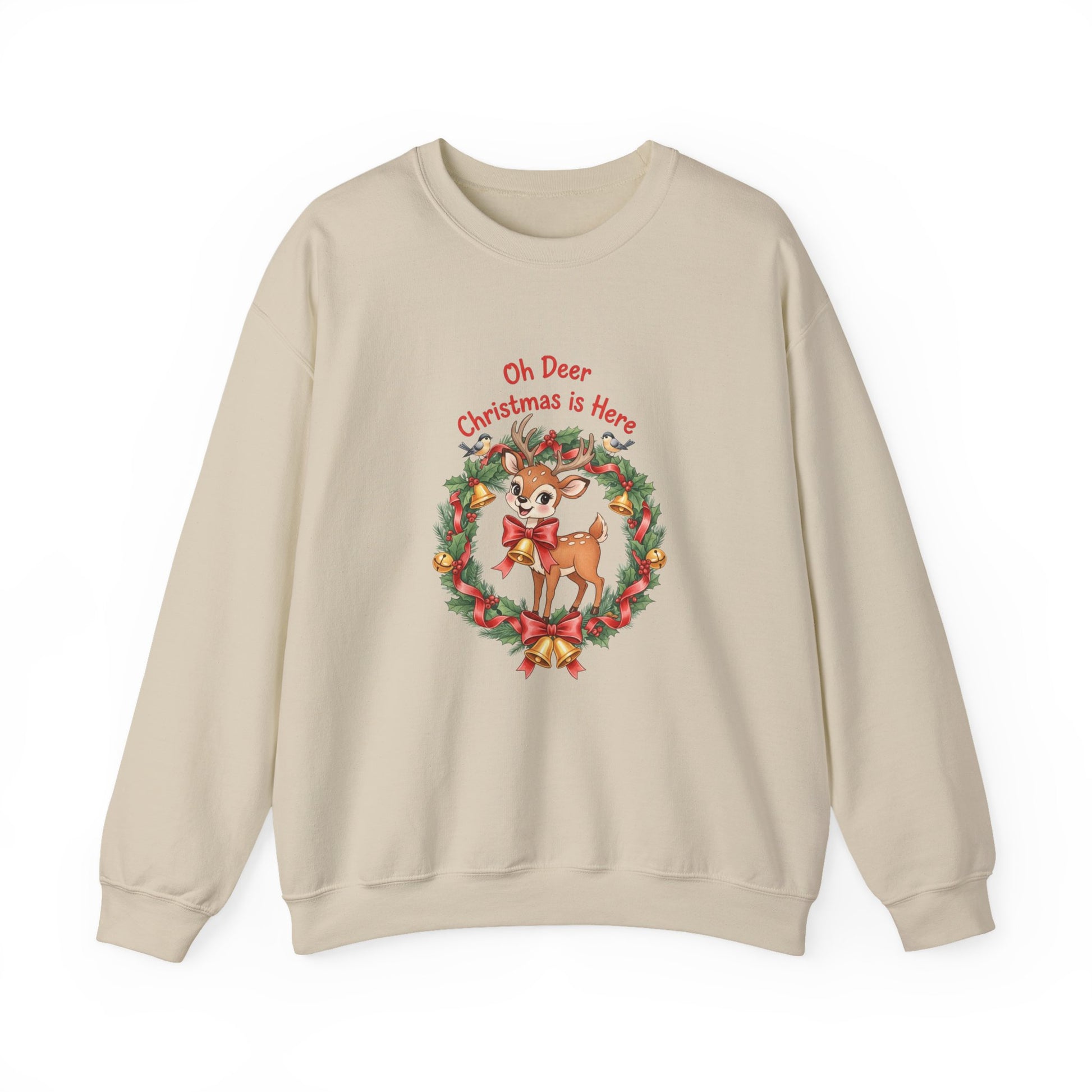 Oh Deer Christmas Crewneck Sweatshirt - Samberule