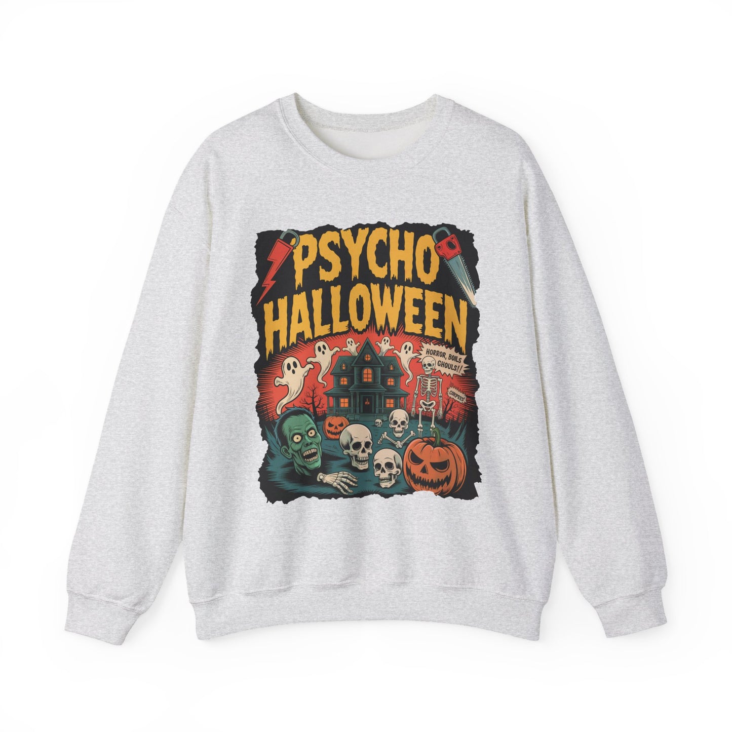 Psycho Halloween Crewneck Sweatshirt - Samberule