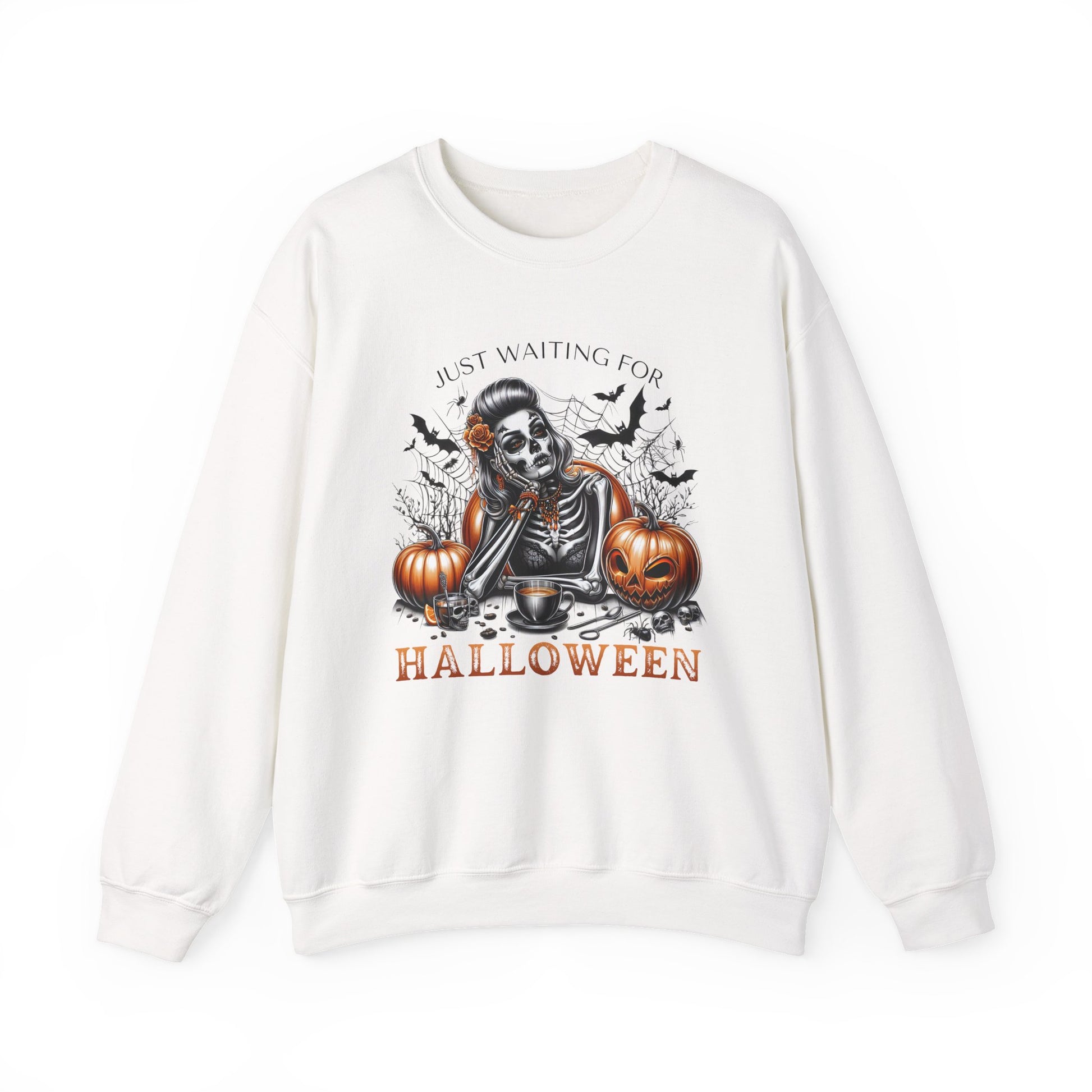 Halloween Skeleton Halloween Crewneck Sweatshirt - Samberule