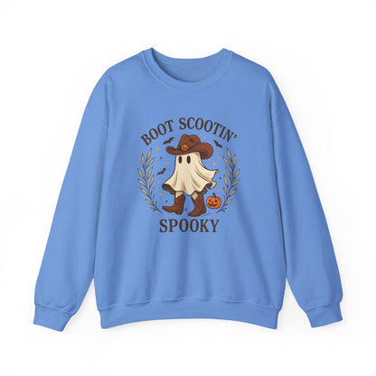 Boot Scootin Spooky Halloween Crewneck Sweatshirt - Samberule