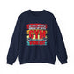 I Will Never Back Up With Gym We Just Seem To Workout Gym Crewneck Sweatshirt